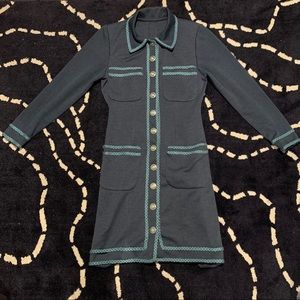 ❌SOLD❌ Vintage 50s Button Front Collared Dress